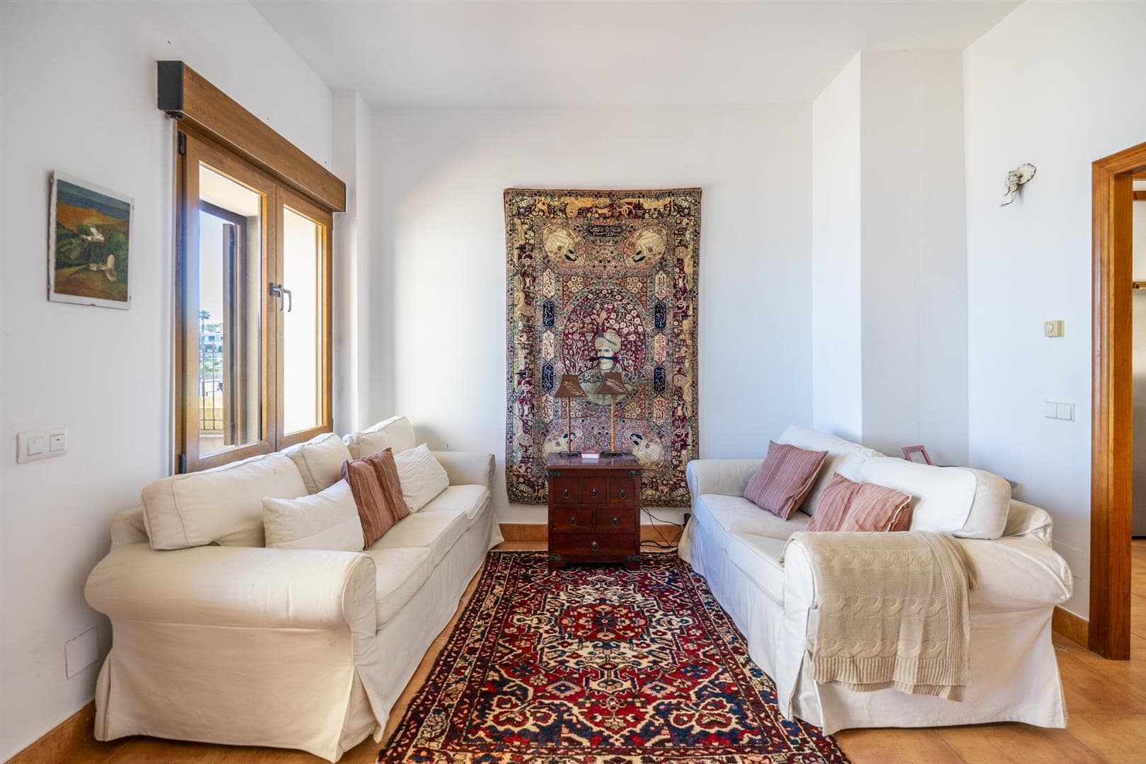 Terrace in villa for sale in Cabo de Palos