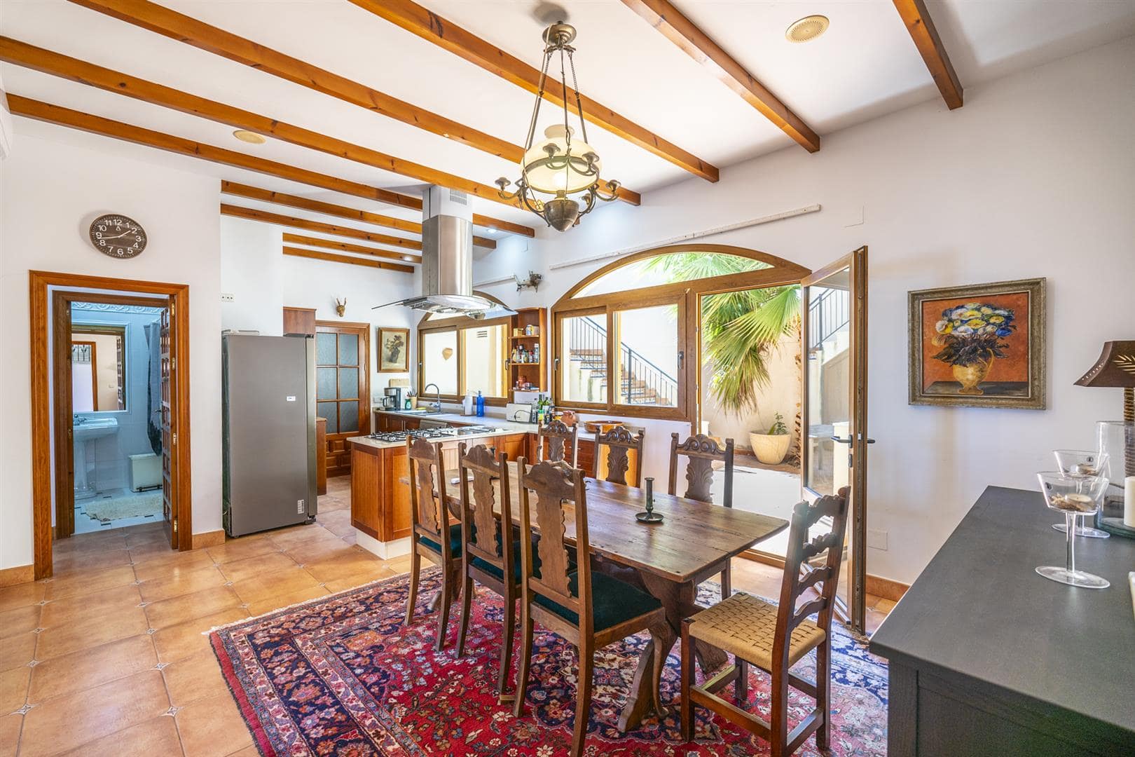 Dining area in villa for sale in Cabo de Palos