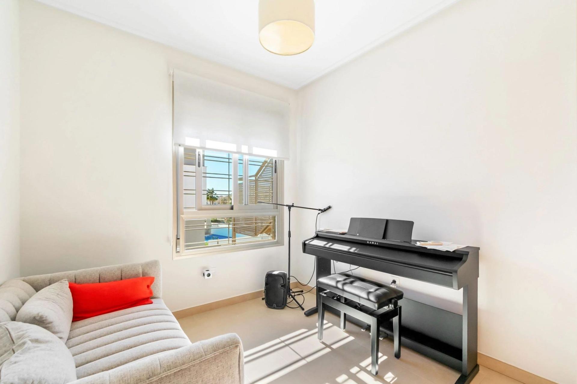 Master bedroom in penthouse for sale in Pilar de La Horadada