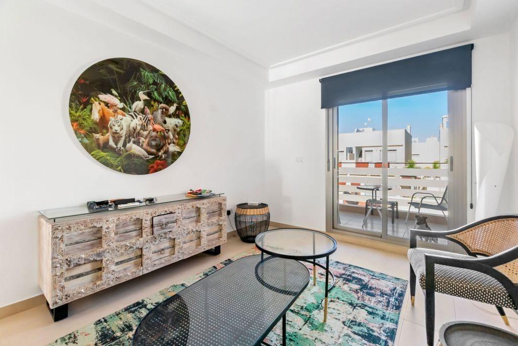 Garden in penthouse for sale in Pilar de La Horadada