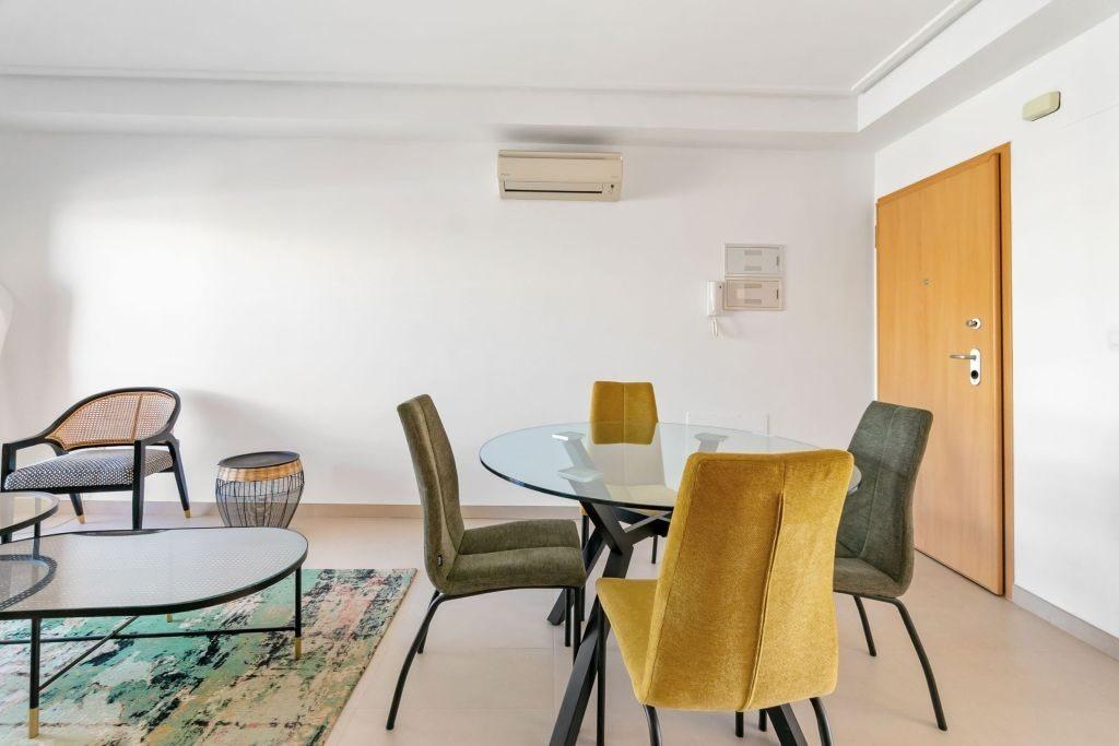Dining area in penthouse for sale in Pilar de La Horadada