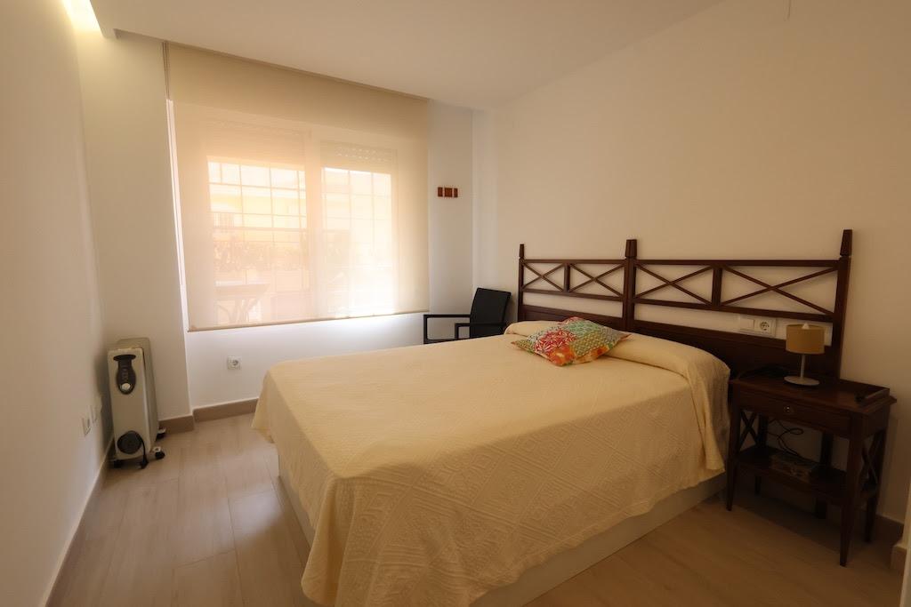 Master bedroom in apartment for sale in Orihuela Costa