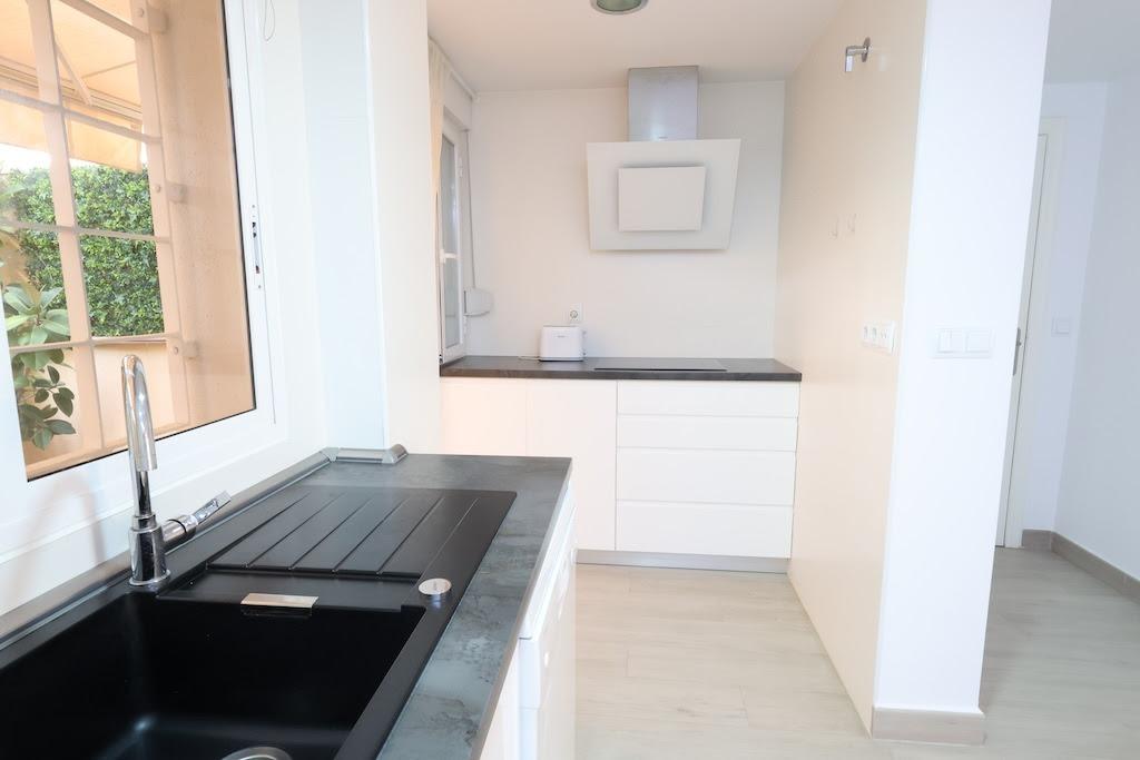 Pool area in apartment for sale in Orihuela Costa