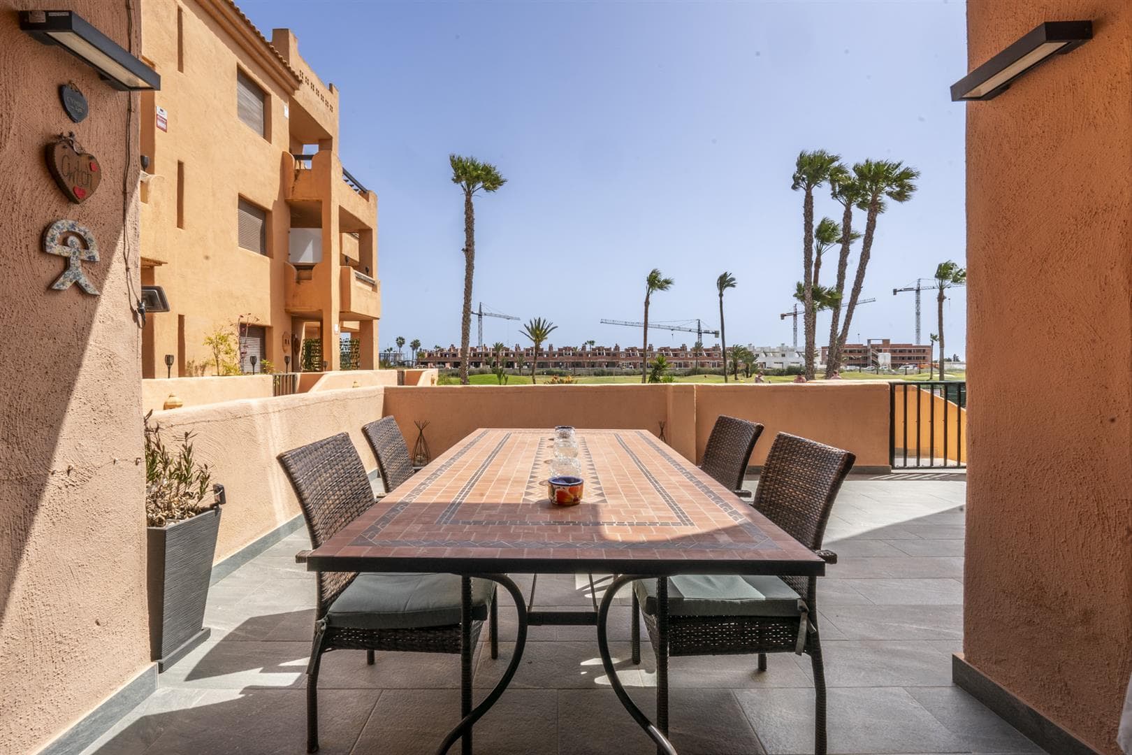 Master bedroom in apartment for sale in La Serena Golf