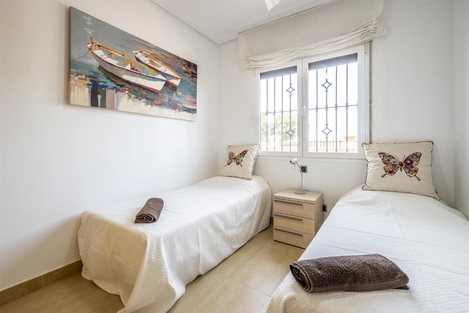 Living room in apartment for sale in La Serena Golf