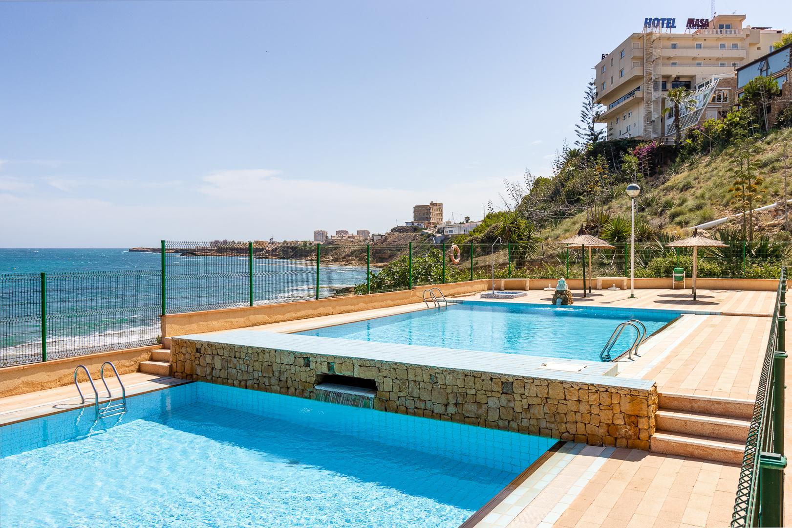 Terrace in apartment for sale in Torrevieja