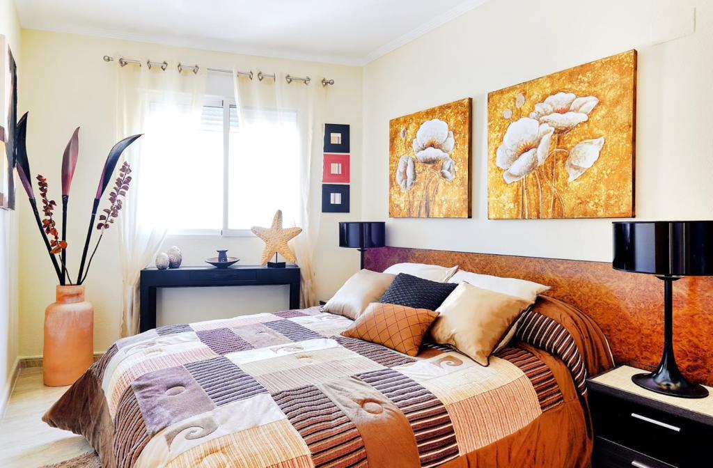 Garden in apartment for sale in Orihuela Costa