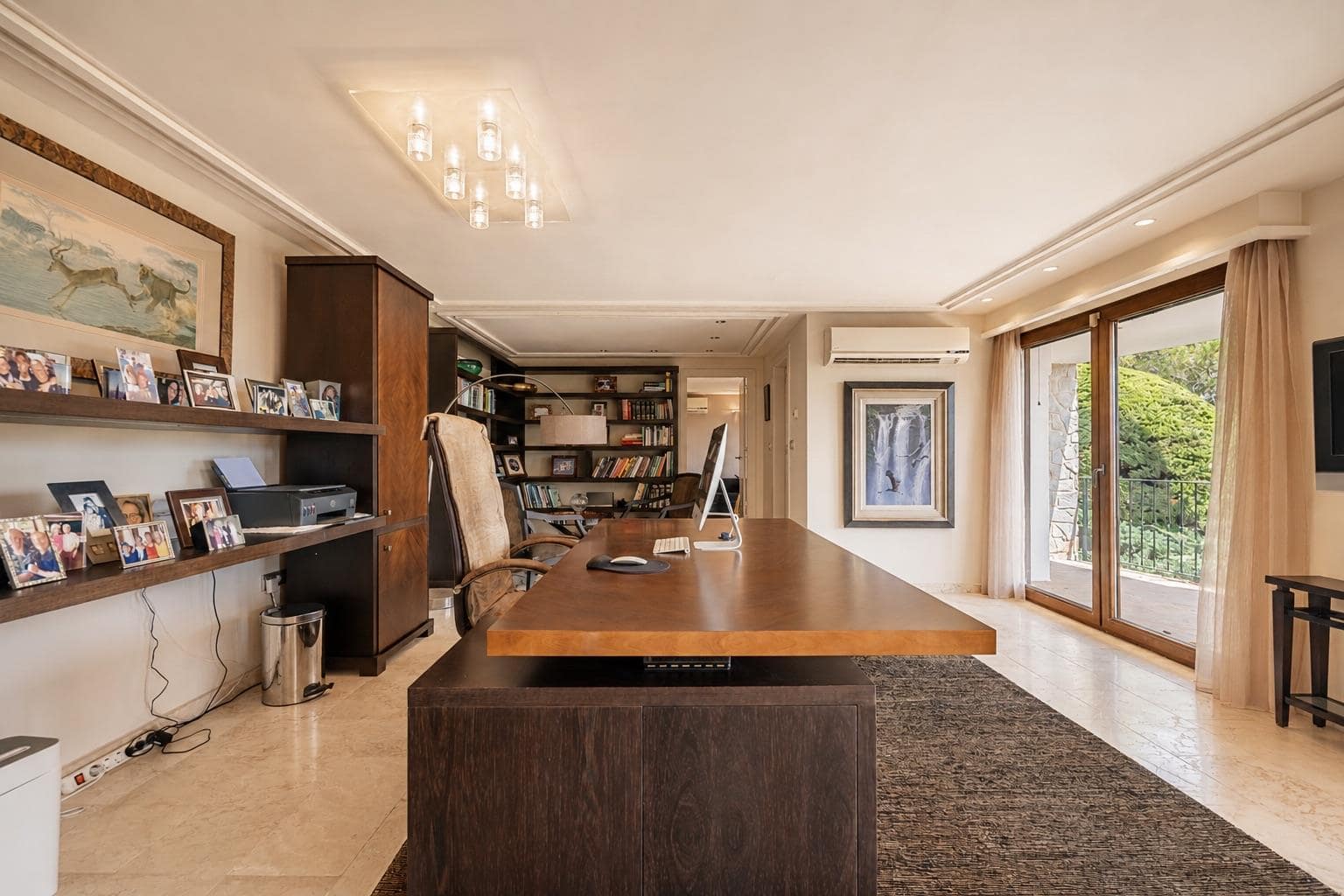 Pool area in villa for sale in La Manga Club Resort
