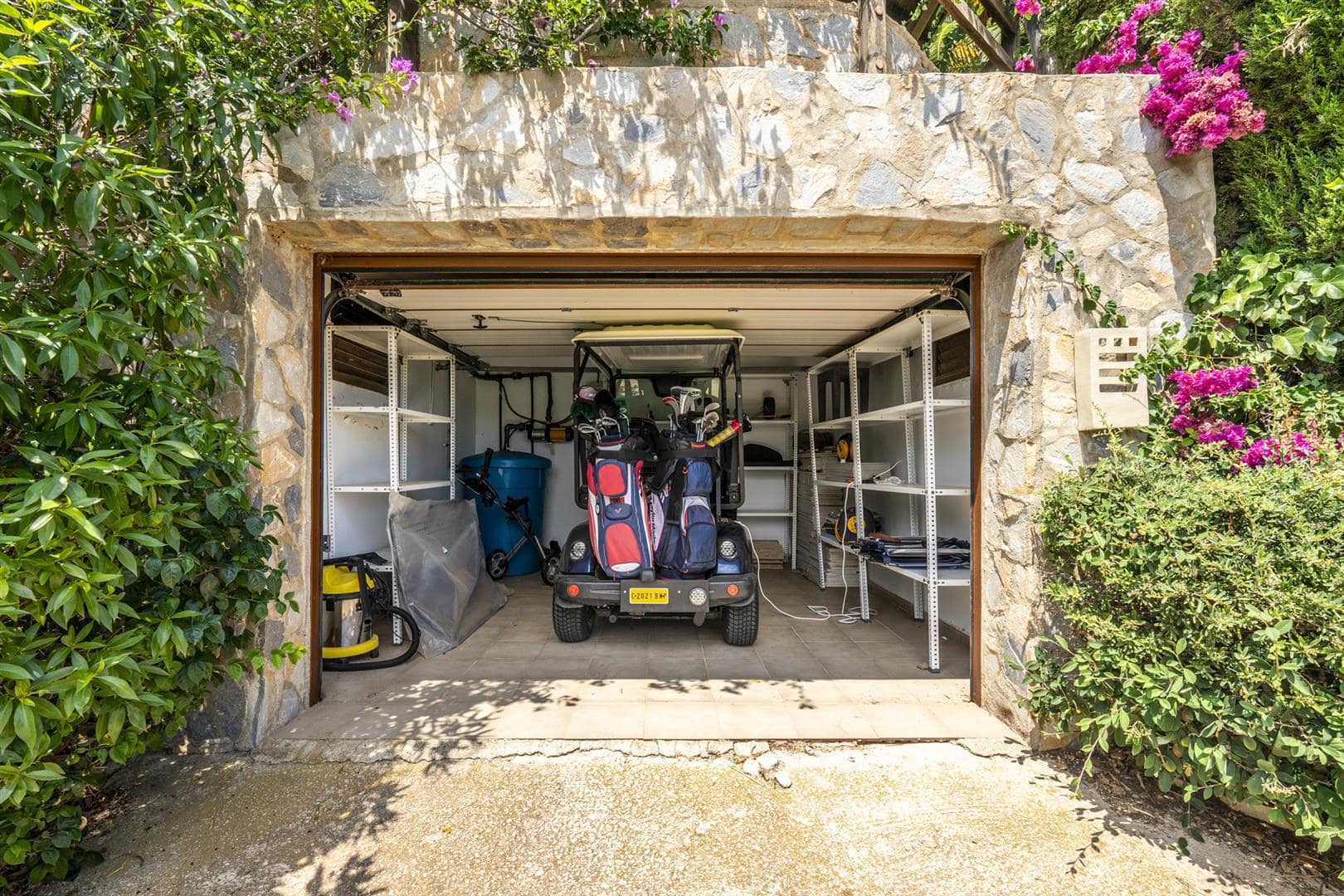 Pool area in villa for sale in La Manga Club Resort