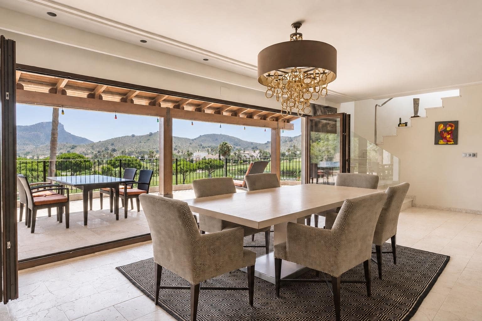 Garden in villa for sale in La Manga Club Resort
