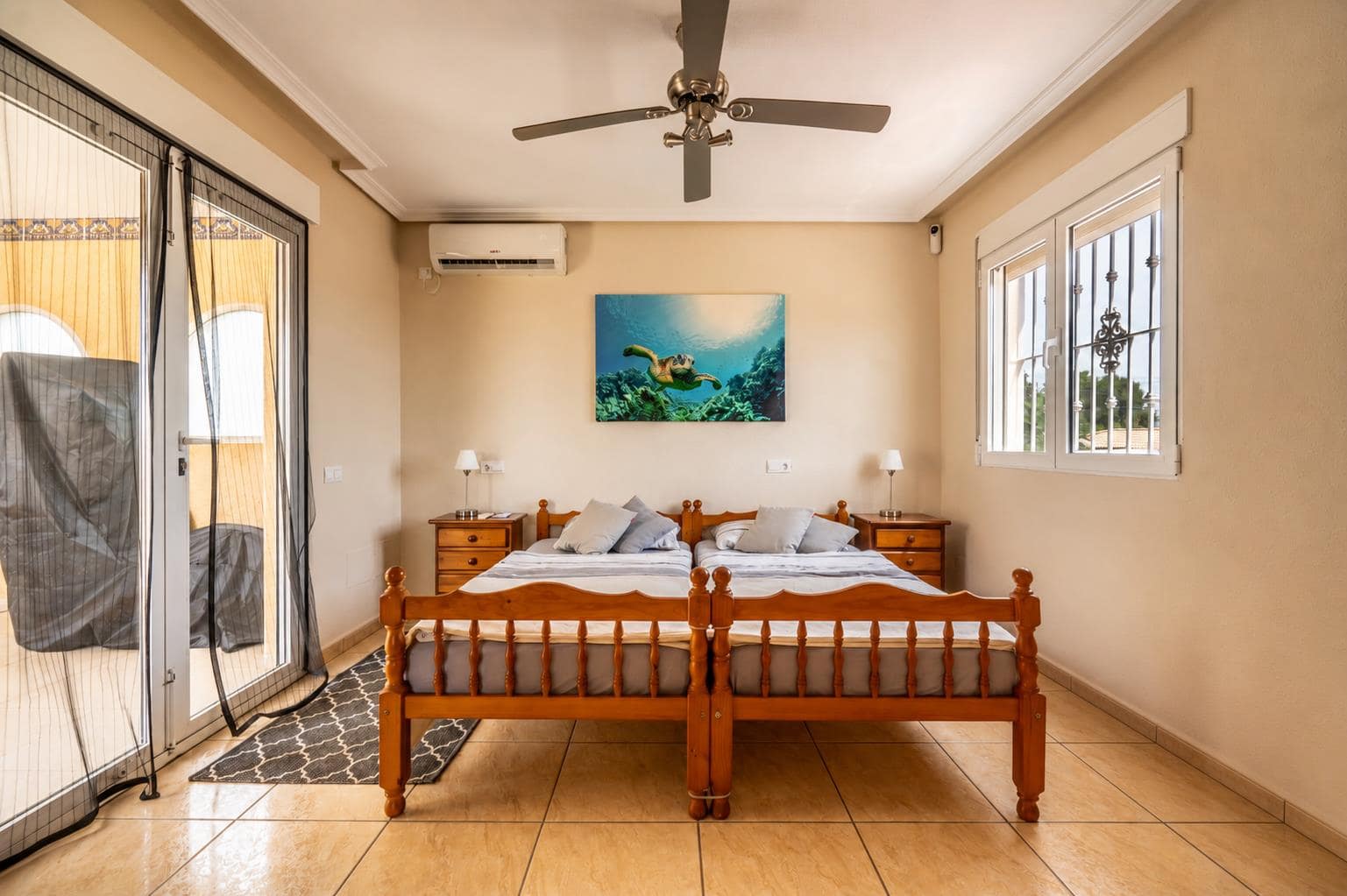 Pool area in villa for sale in Valle Del Sol