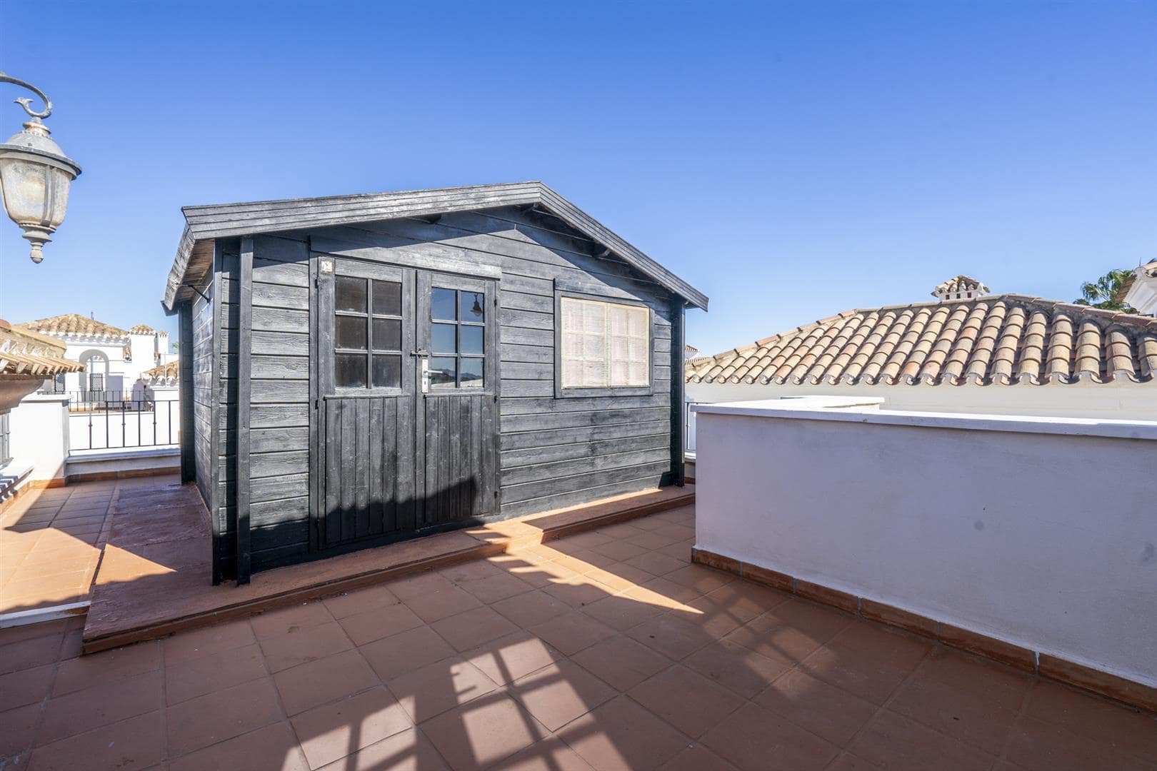 Pool area in villa for sale in La Torre Golf Resort