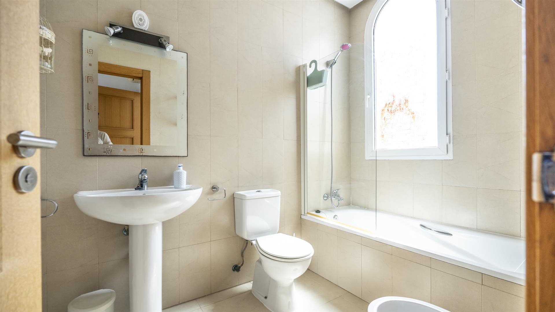 Terrace in villa for sale in La Torre Golf Resort