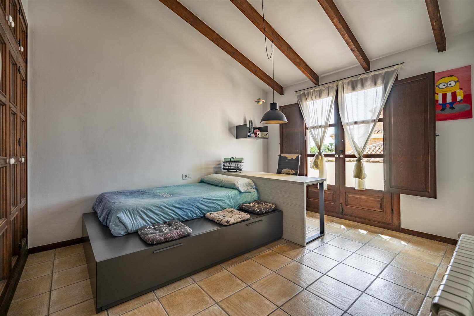 Terrace in villa for sale in Santiago de la Ribera