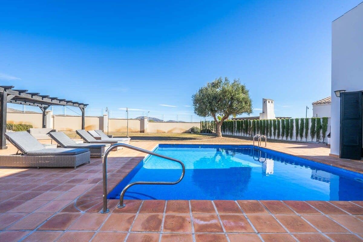 Terrace in villa for sale in El Valle Golf Resort