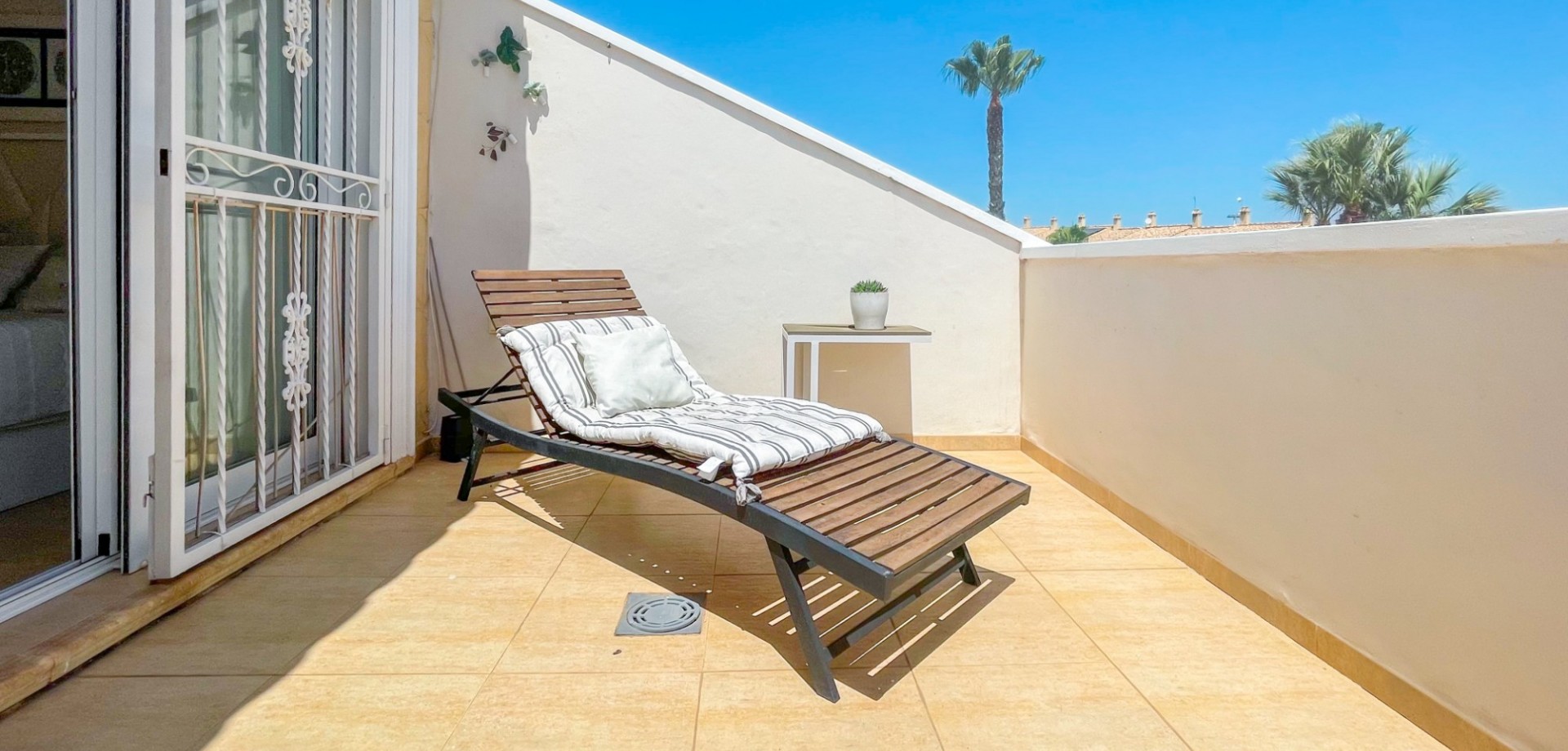 Master bedroom in terraced for sale in Orihuela Costa