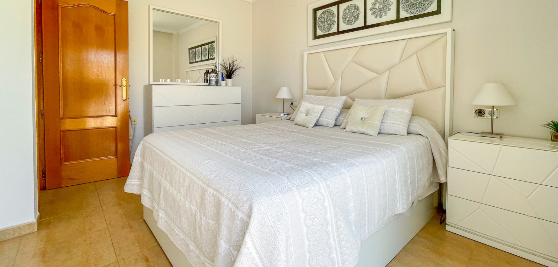 Pool area in terraced for sale in Orihuela Costa