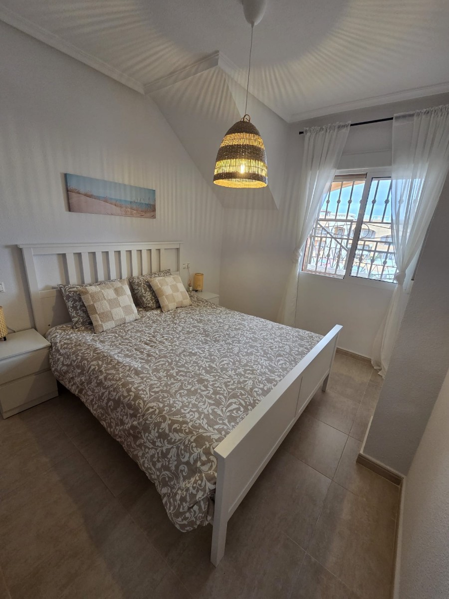 Pool area in penthouse for sale in Orihuela