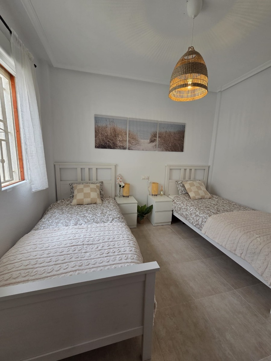 Dining area in penthouse for sale in Orihuela
