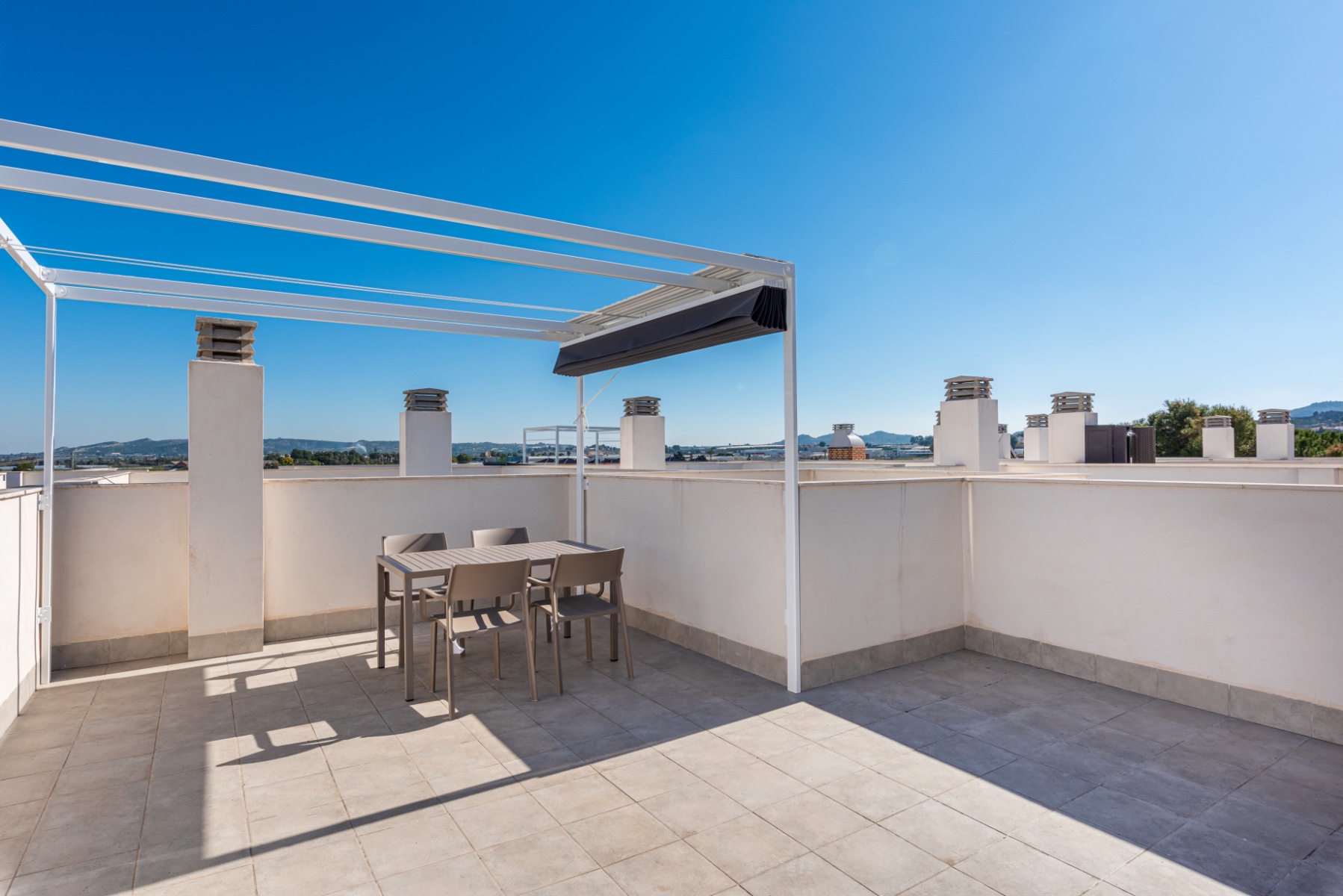 Pool area in apartment for sale in Bigastro