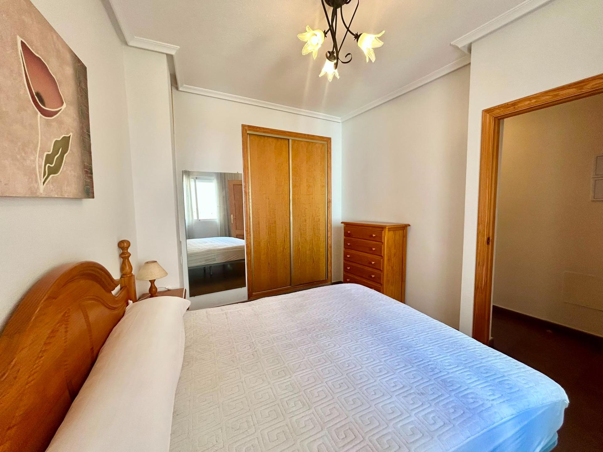 Pool area in apartment for sale in Torrevieja
