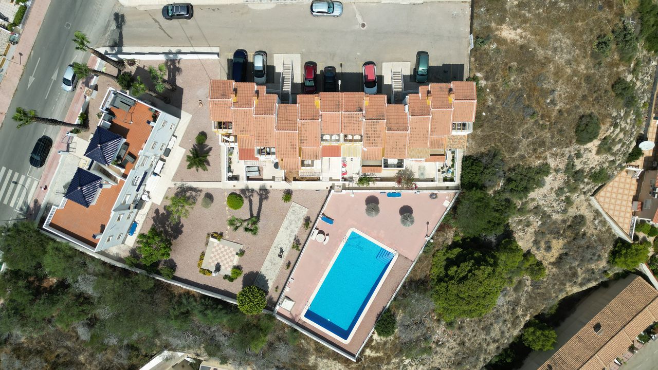 Pool area in apartment for sale in Ciudad Quesada