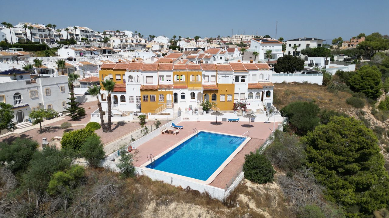 Pool area in apartment for sale in Ciudad Quesada