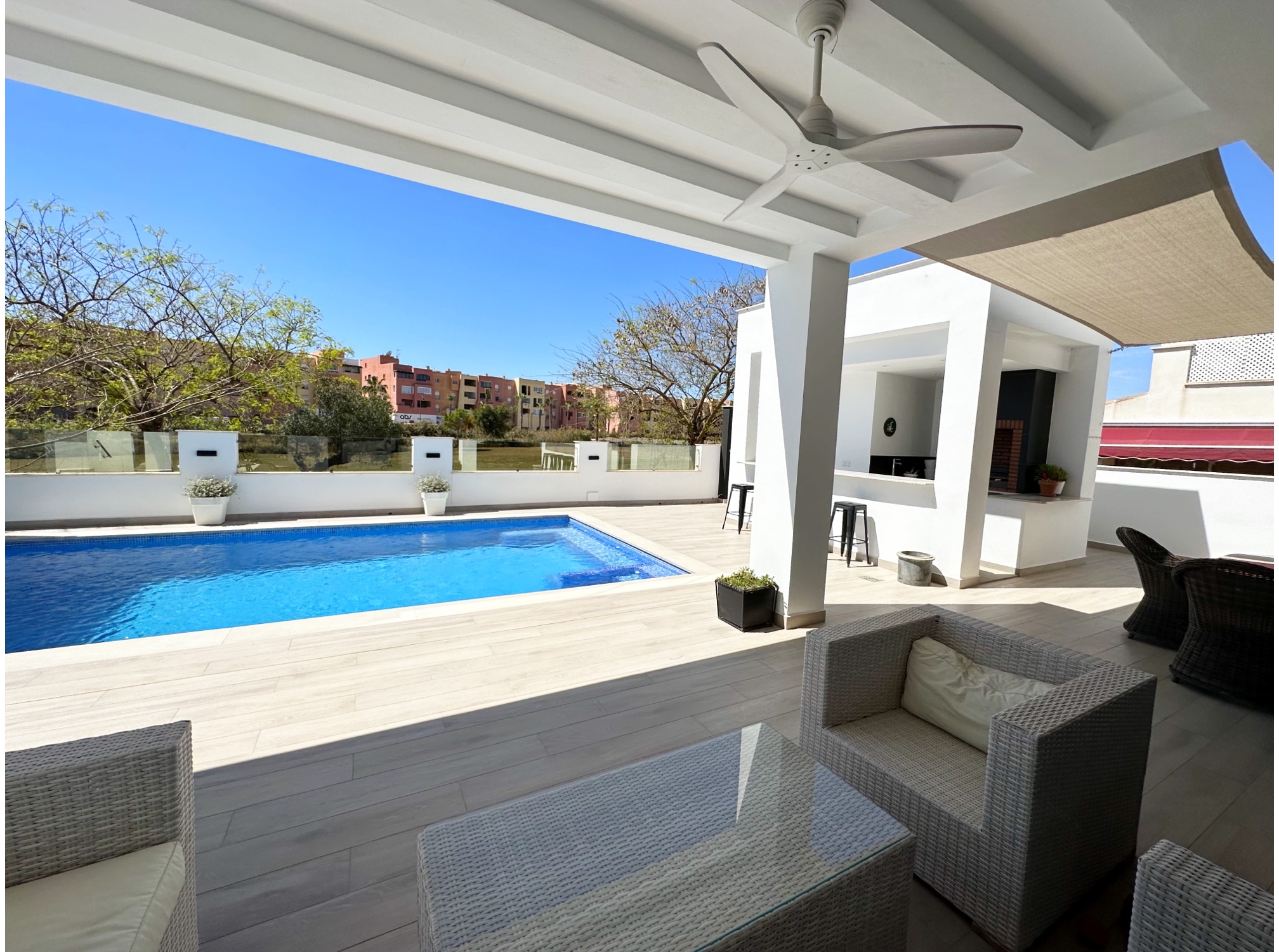 Exterior view in villa for sale in Mar Menor Golf Resort
