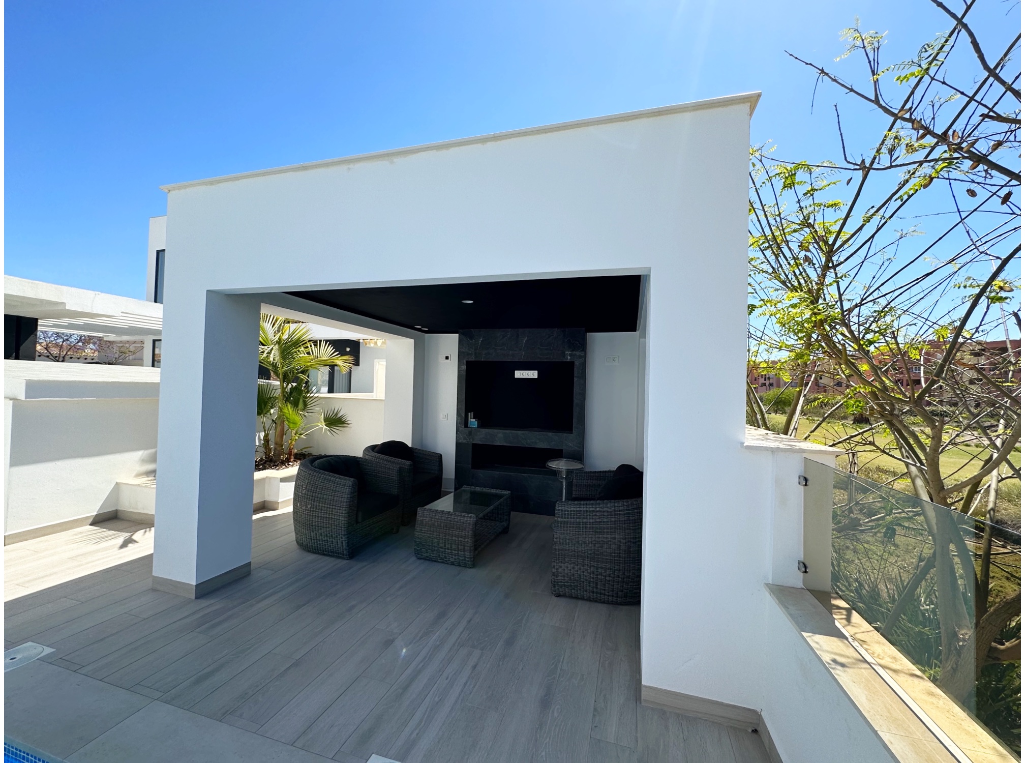 Living room in villa for sale in Mar Menor Golf Resort
