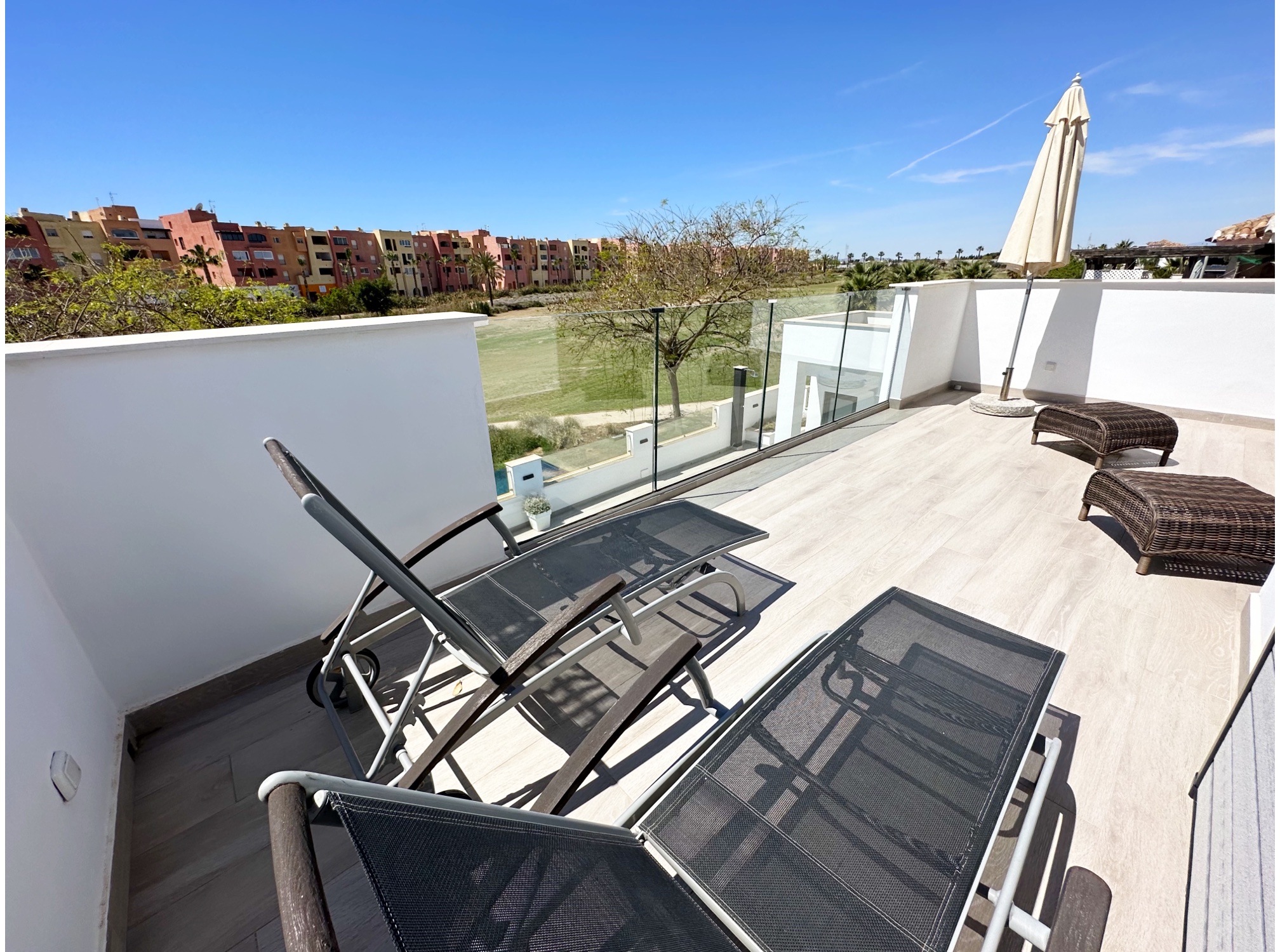 Garden in villa for sale in Mar Menor Golf Resort