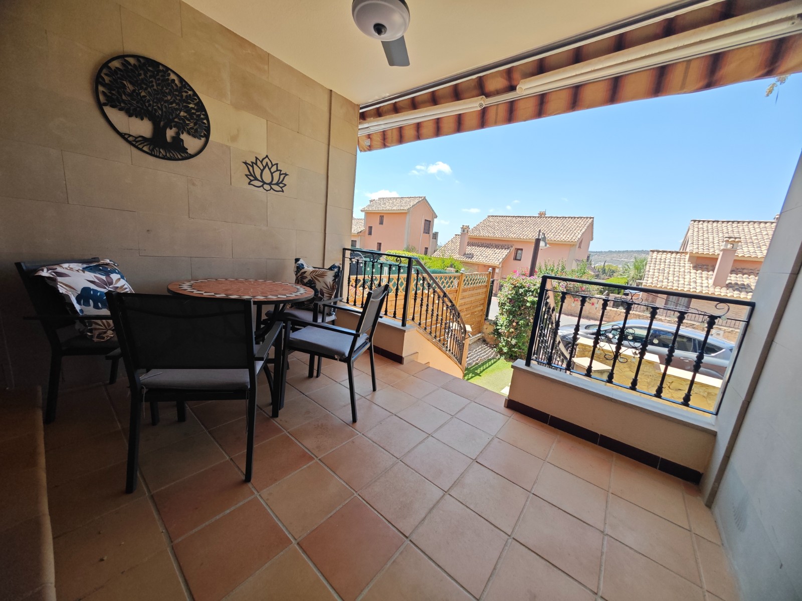 Pool area in apartment for sale in Algorfa