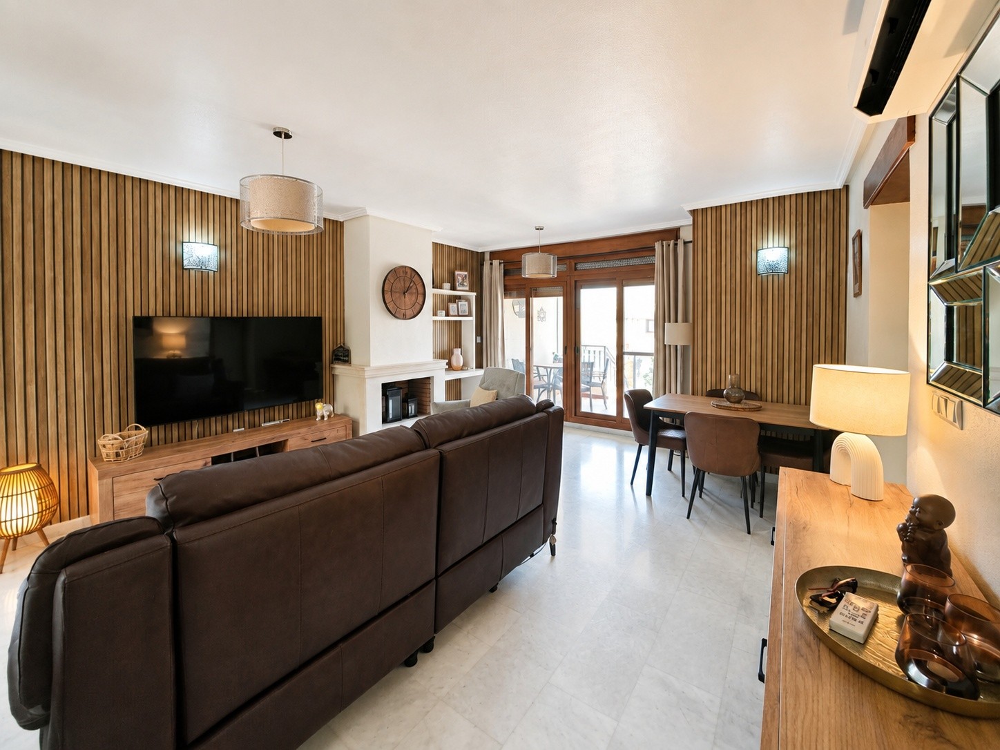 Dining area in apartment for sale in Algorfa