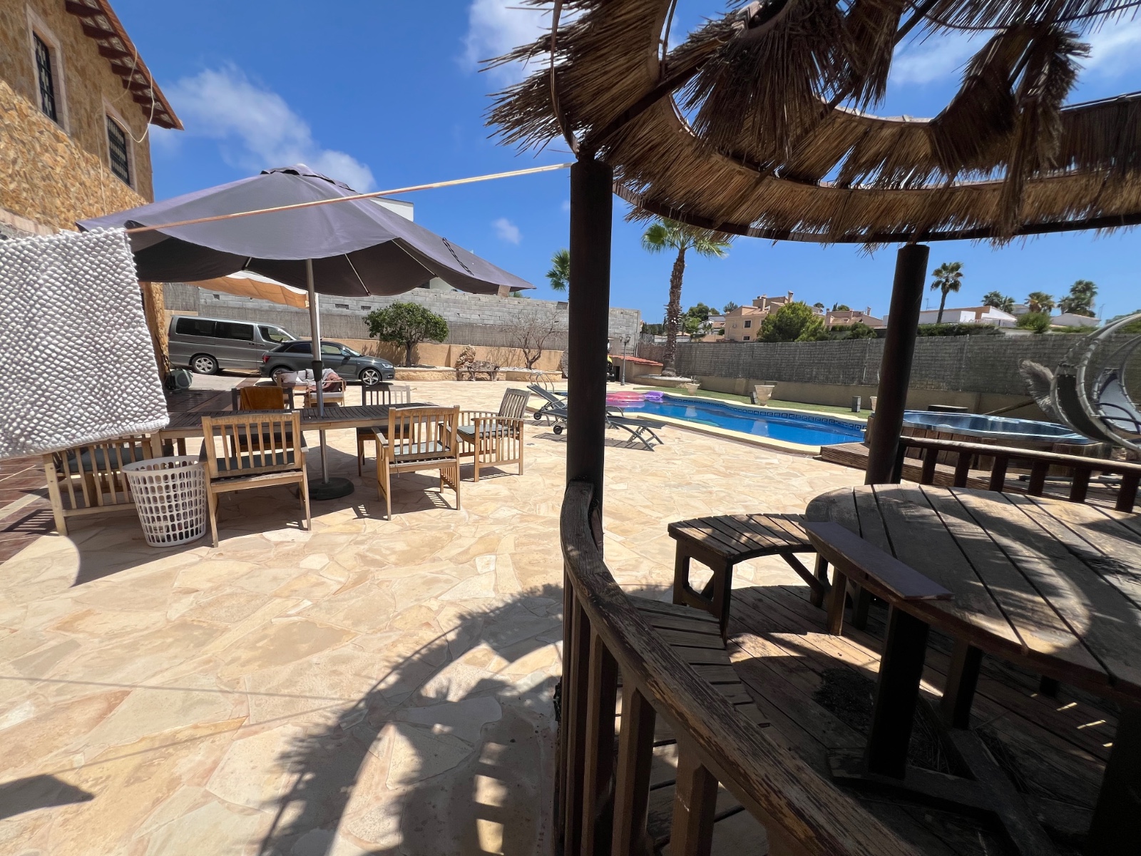 Living room in villa for sale in San Fulgencio