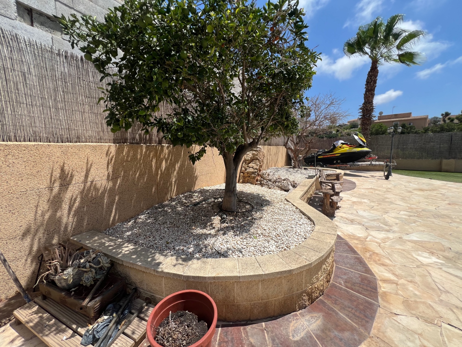 Dining area in villa for sale in San Fulgencio