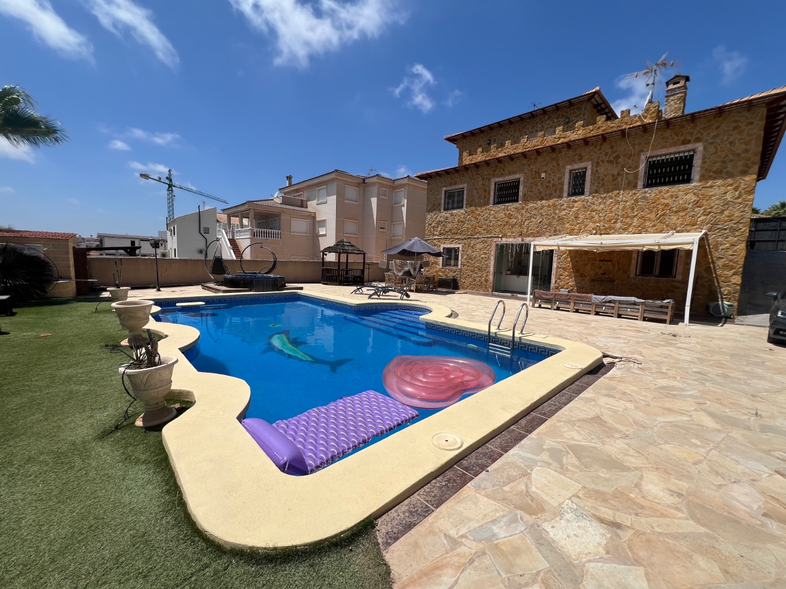 Exterior view in villa for sale in San Fulgencio