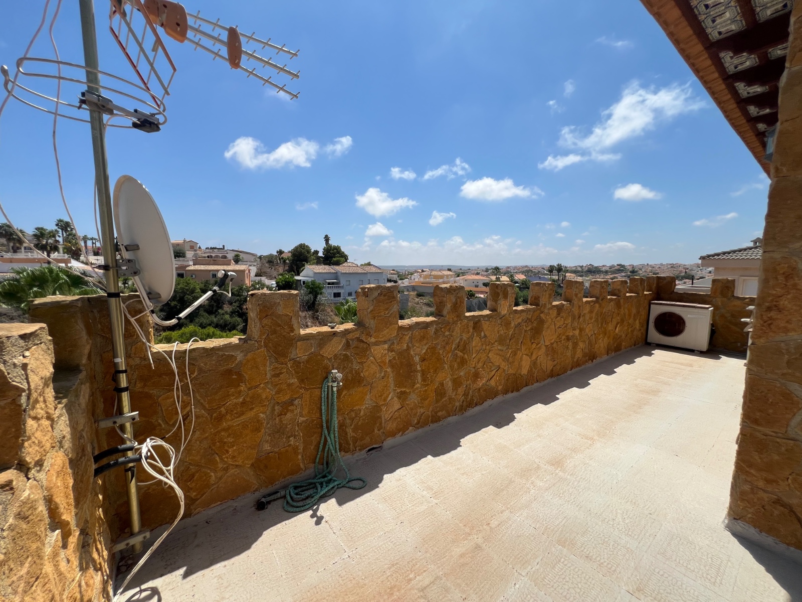 Living room in villa for sale in San Fulgencio