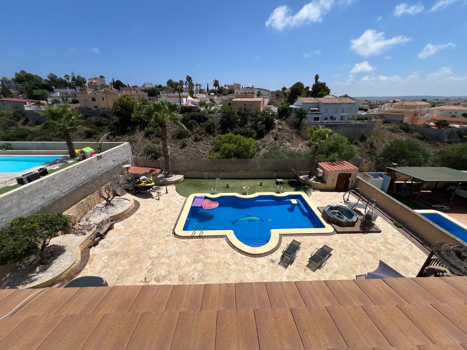 Kitchen in villa for sale in San Fulgencio