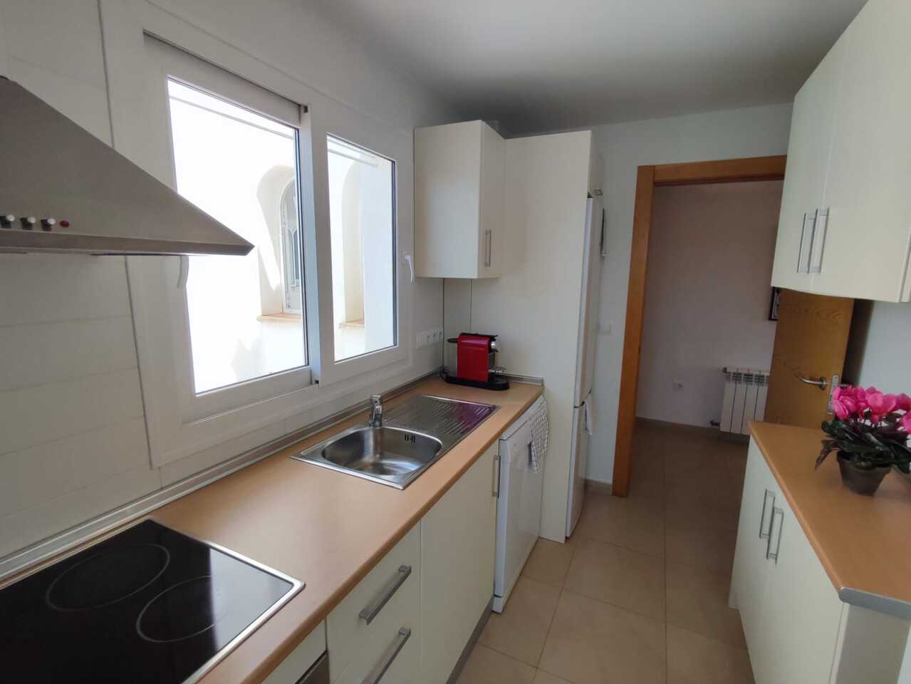 Kitchen in apartment for sale in Hacienda Riquelme Golf Resort