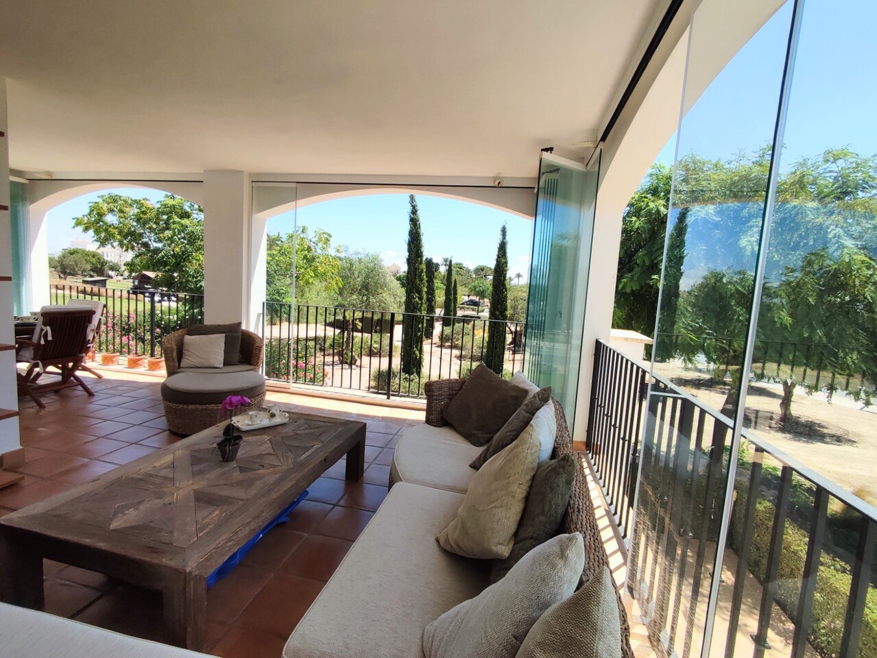 Kitchen in apartment for sale in Hacienda Riquelme Golf Resort