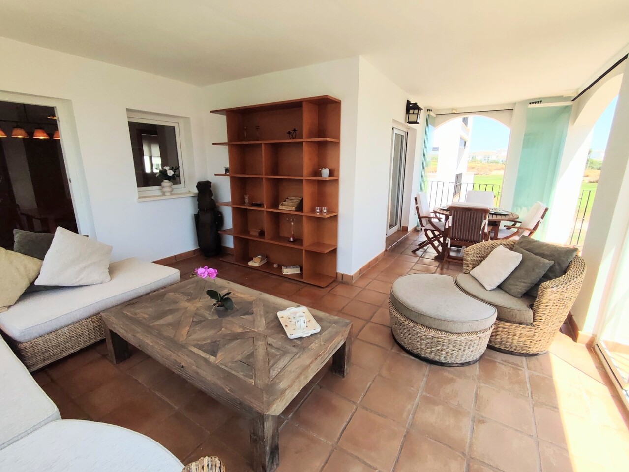Bathroom in apartment for sale in Hacienda Riquelme Golf Resort