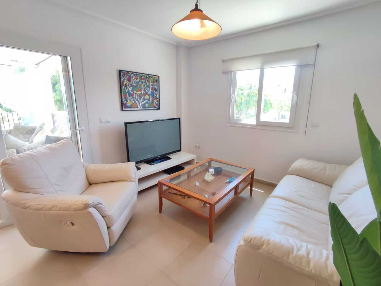 Pool area in apartment for sale in Hacienda Riquelme Golf Resort