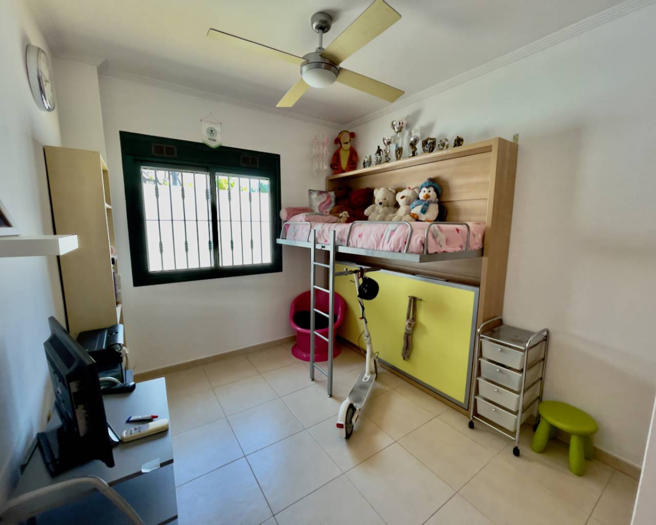 Master bedroom in villa for sale in Ciudad Quesada