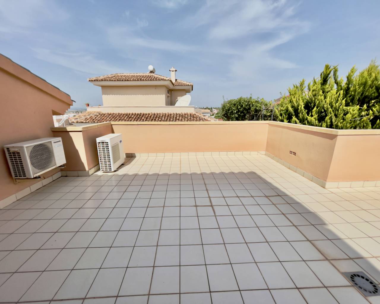 Pool area in villa for sale in Ciudad Quesada