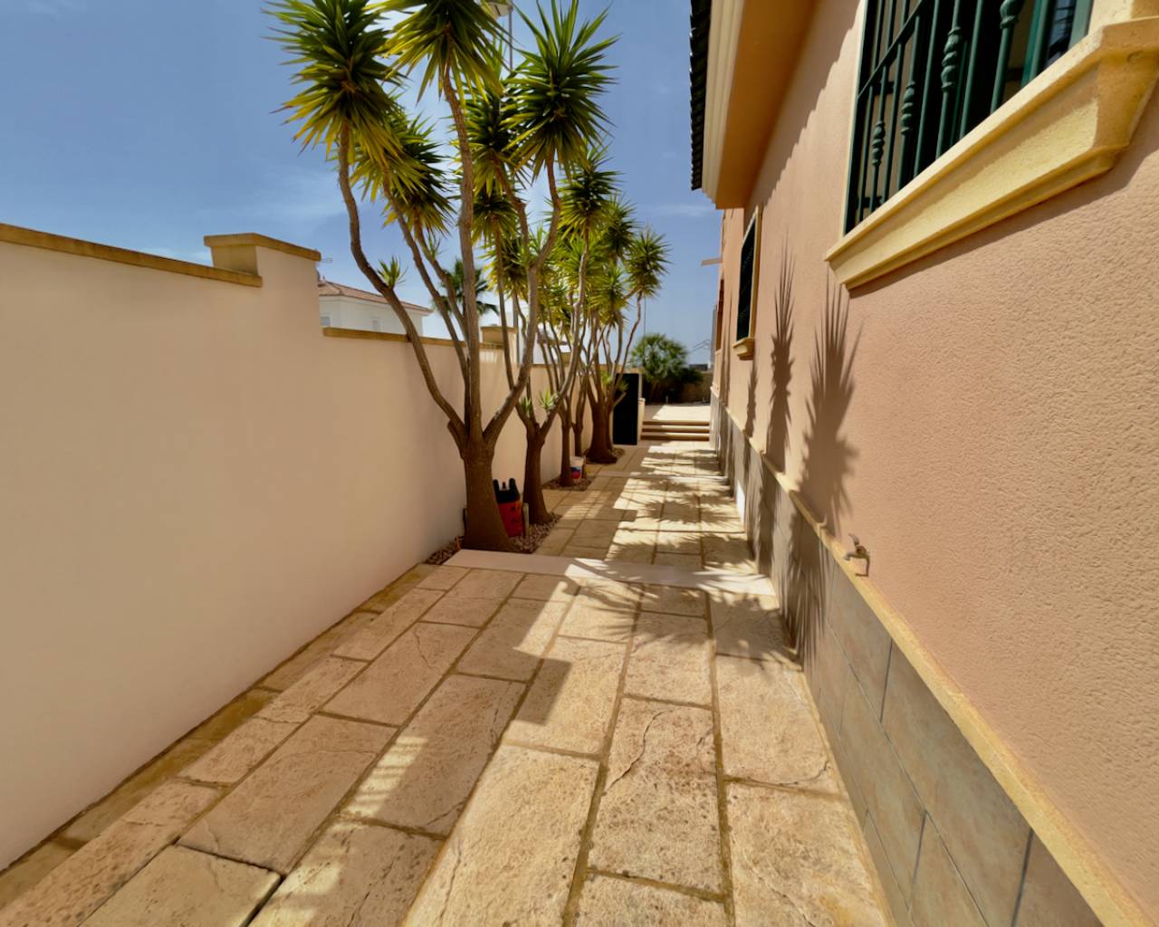 Terrace in villa for sale in Ciudad Quesada