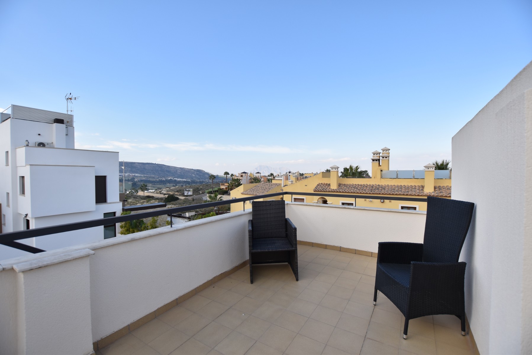 Pool area in villa for sale in Algorfa