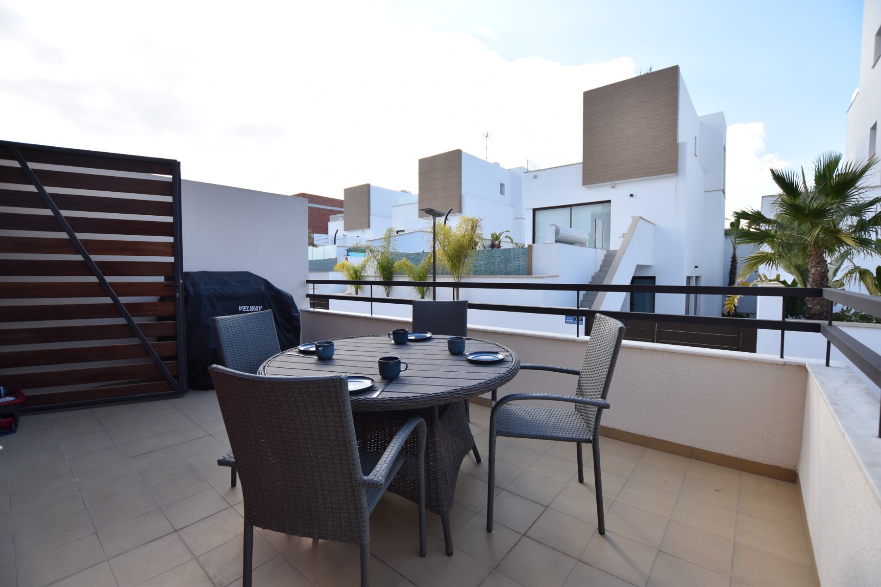 Bathroom in villa for sale in Algorfa