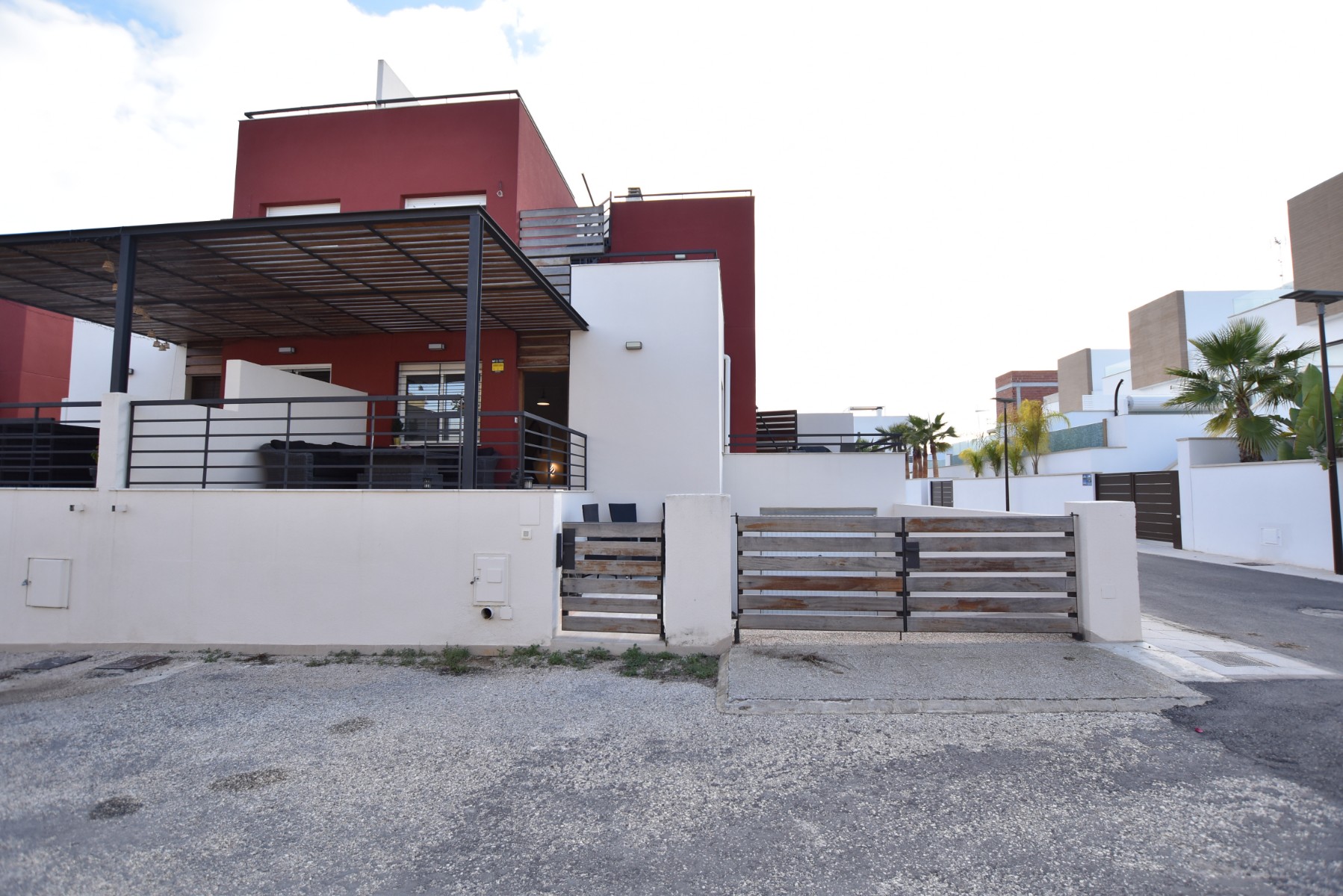 Terrace in villa for sale in Algorfa
