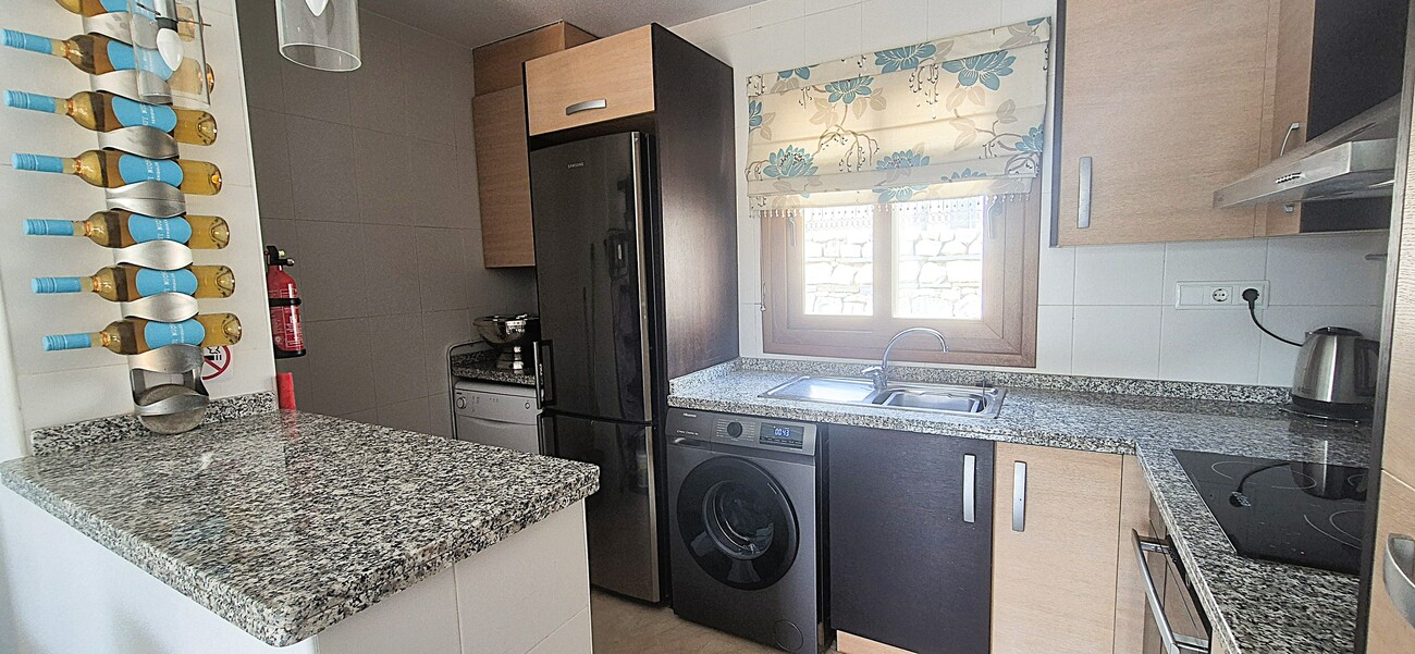 Living room in penthouse for sale in Las Ramblas Golf
