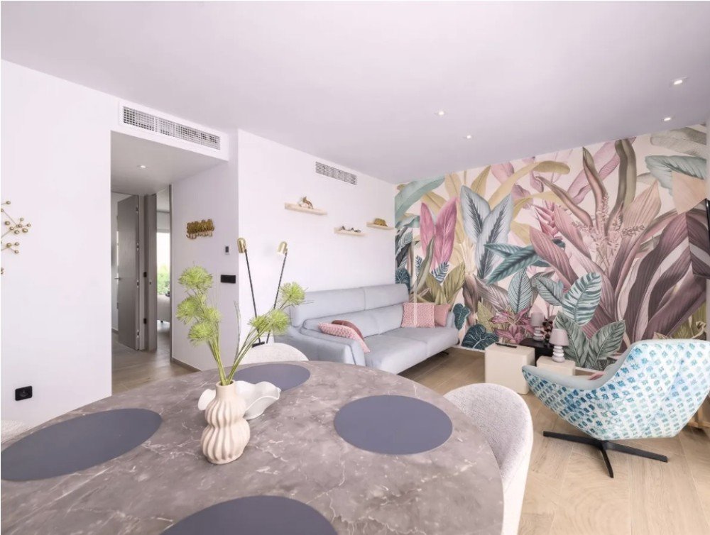 Pool area in apartment for sale in Algorfa