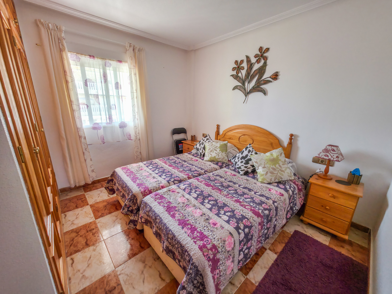 Living room in apartment for sale in Cabo Roig